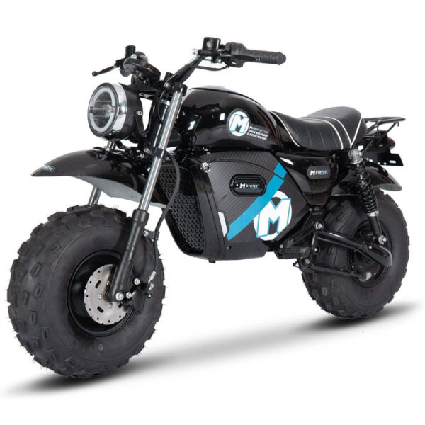 MotoTec 60v 1500w Electric Powered Mini Bike Lithium Black - Image 11