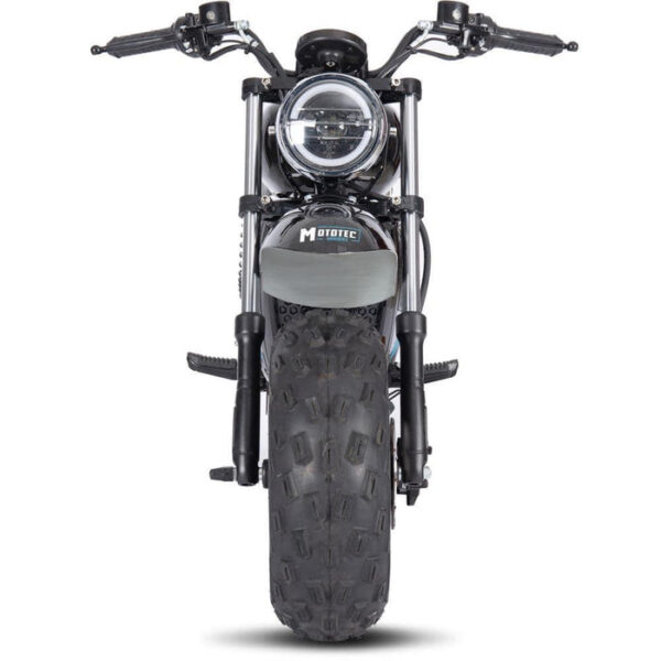 MotoTec 60v 1500w Electric Powered Mini Bike Lithium Black - Image 3