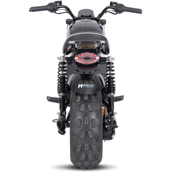 MotoTec 60v 1500w Electric Powered Mini Bike Lithium Black - Image 4